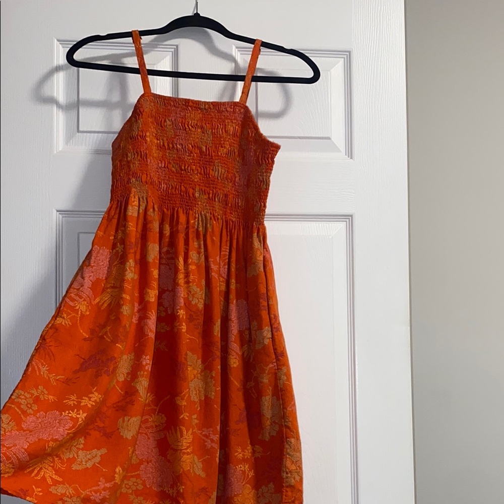 Universal Thread Women’s Orange and Red Dress